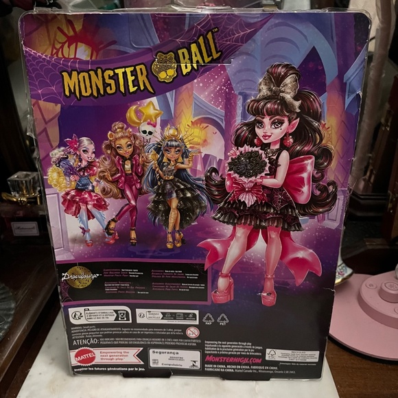 Monster High Draculaura Monster Ball New in Box - Picture 4 of 7